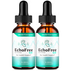 Echo Free Tinnitus Drops, Echo Free Tinnitus Relief for Ringing Ears, EchoFree Ear Health Support Supplement Liquid Drops All Natural for Healthy Ringing Ear Advanced Formula EchoFree Reviews (2 Pack)