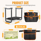 CZZXI Garden Kneeler and Seat, Wider and Thicker Kneeling Pad