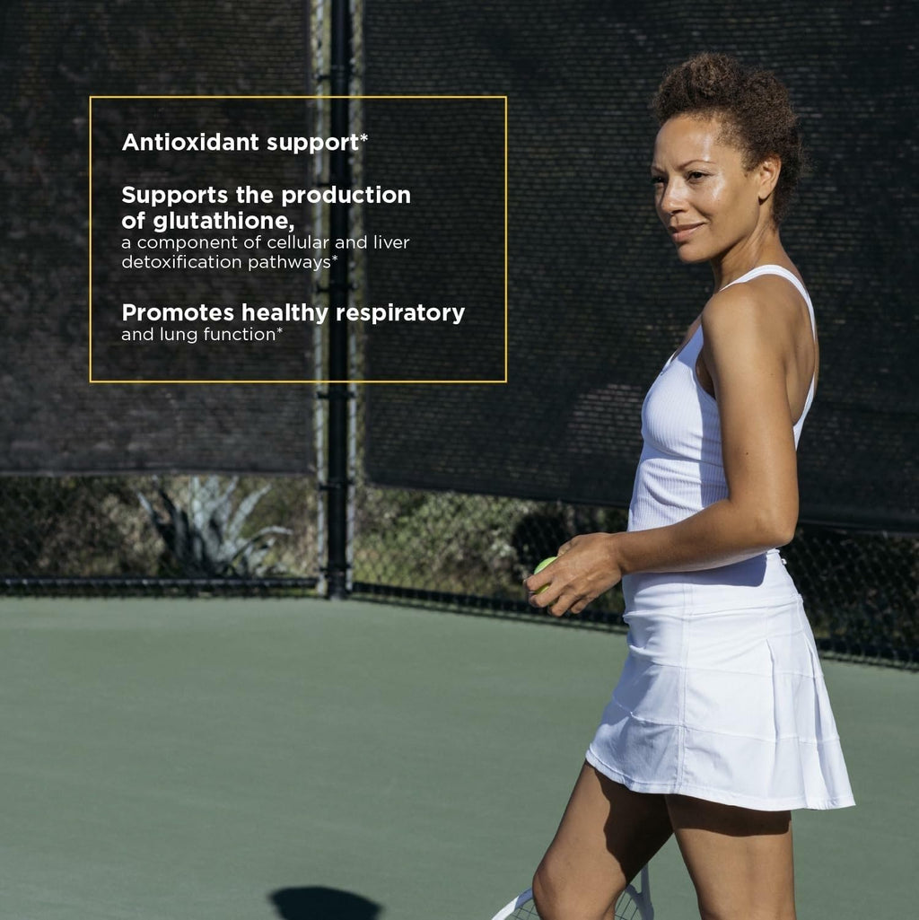 Integrative Therapeutics NAC - Antioxidant Support Supplement for Respiratory & Lung Function* - Gluten-Free & Dairy-Free - 60 Capsules (60 Servings)