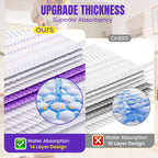 QuikMoprit 40pcs Power Mop Refills Pad, 5X Cleaning Multi-Surface Replacement for Swiffer Power Mop, Wet Pads Refill for Wood Floors & More, Compatible with Swiffer PowerMop Pads & Mopping Refills