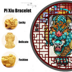 SOOWOOT Feng Shui Wealth and Luck Bracelet for Men and Women: 3Pcs Set with Pixiu and Black Obsidian, Brings Prosperity, Offers Protection, Attracts Good Fortune and Repels Evil Spirits