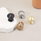 POVEFONK 30 Pack Brushed Satin Nickel Kitchen Cabinet Knobs Solid Drawer Knobs Kitchen Cabinet Hardware Zinc Alloy Handles Drawer Knobs Dresser Handles