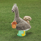 Gaggleville Squirrel Goose Outfit, Fits Large 23" H Statue, by Fox