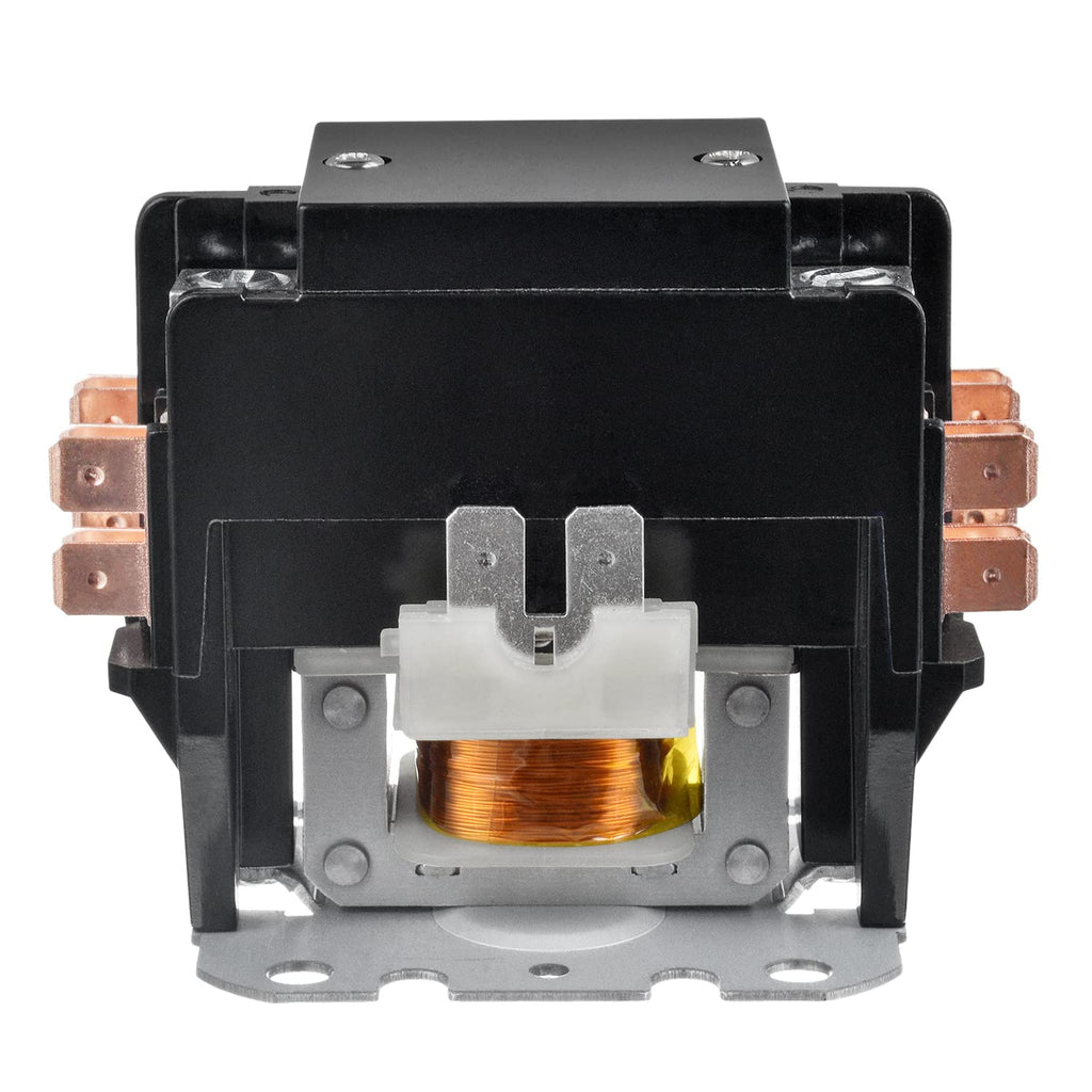 BOJACK 2 Poles FLA 40 Amp Coil 24 VAC Air Conditioner Condenser Compressor Contactor AC Definite Purpose Contactor