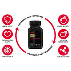 GNC Mega Men Multivitamin Caplets, Clinically Proven to Feel Better, Immune Support, Energy Support, Antioxidants, B Vitamins, Vitamin D-3, Timed Release, 90 Count, 45 Day Supply