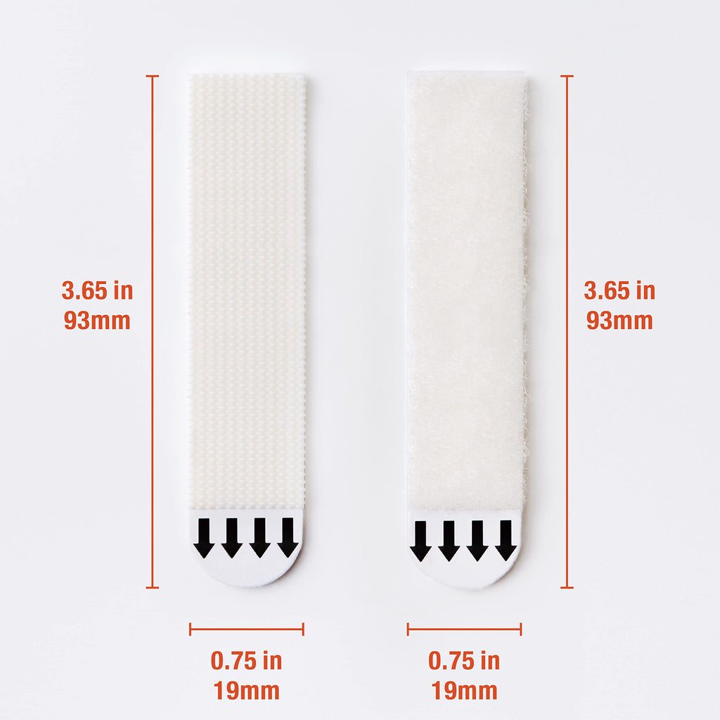 MOVELYST 60-Pairs(120 Strips) Large Picture Hanging Strips Heavy Duty, Removable Hook and Loop Tape, Picture Hanger Damage Free, Waterproof Adhesive Strips for Frame Hanging