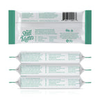 Stall Mates Wipes: Flushable Wipes, 60-Wipe Home Pack, Hypoallergenic, Unscented with Vitamin-E & Aloe, (4 Pack - 240 Total)