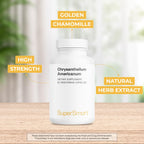 Supersmart - Chrysantellum Americanum 1200mg per Day (High Strength) - Herb Supplement - Known as American Chrysanthemum & Golden Chamomile | Non-GMO & Gluten Free - 90 Vegetarian Capsules