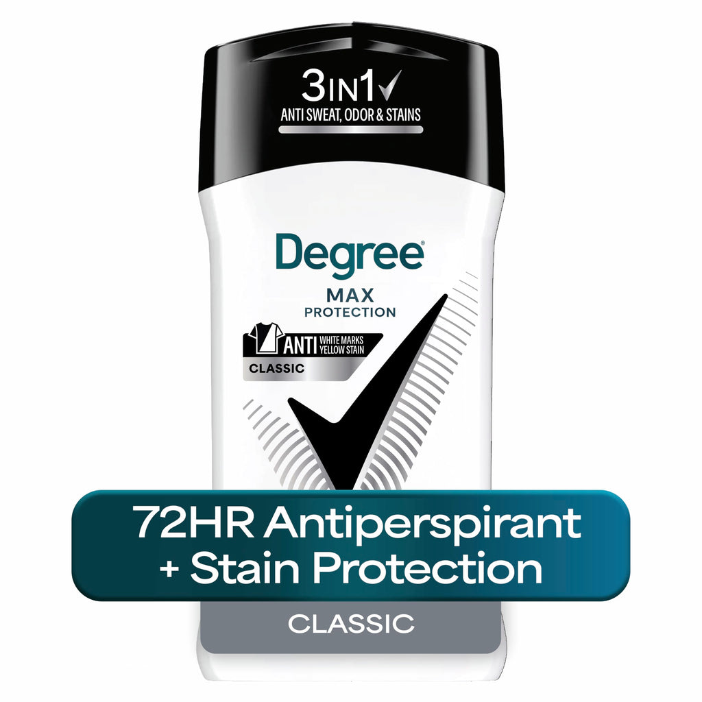Degree Men UltraClear Antiperspirant Deodorant, 4 Count, 2.7 oz