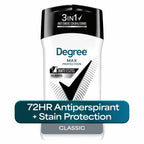 Degree Men UltraClear Antiperspirant Deodorant, 4 Count, 2.7 oz