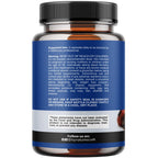 Potent Black Maca Root Capsules for Men - Herbal Wellness Supplement with Siberian Ginseng Ashwagandha and Black Maca Root - Men’s Wellness Supplement to Support General Health - 120 Count