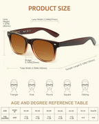 LADEESSE 3 Pack Bifocal Reading Sunglasses for Women, UV400 Sun Readers Glasses Spring Hinge Outdoor Sunglasses +2.00
