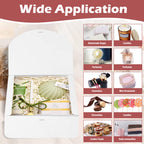 BoShahai 10 PCS White Gift Boxes with Lids 10.6x7.8x3.1 Inch Proposal box