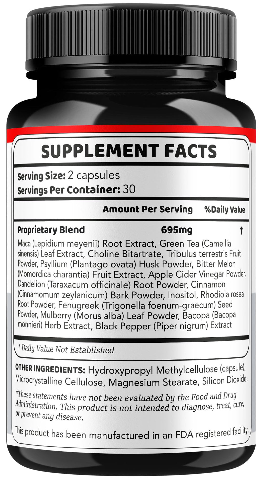 Gluco Extend - Gluco Extend Capsules Supports Healthy Levels All Natural Ingredients, GlucoExtend Pills Maximum Strength, Glucoextend Advanced Supplement Formula, 60 Capsules for 1 Month