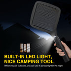 mafiti 2 in 1 Electric Fly Swatter Rechargeable with Flashlight Mosquito Zapper Bug Zapper Racket Fly Killer Indoor Outdoor