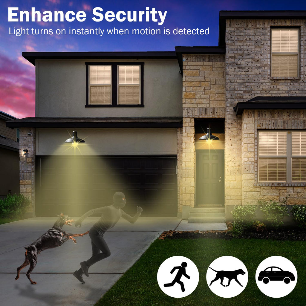 Sengled Motion Sensor Light Bulbs, A19 LED Dusk to Dawn Bulbs 3000K Soft White, Motion Activated Indoor Outdoor Light Bulbs 8.8W (60W Equivalent) 800 Lumens for Porch, Garage, Hallway, 2 Pack