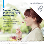 Metabolic Maintenance The Big One - Once Daily Iron-Free Multivitamin Mineral Supplement - Folate, B Vitamins, Biotin, Antioxidants + Vitamin K, Immune Support Nutrients Vitamin A + C (90 Capsules)