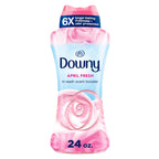 Downy April Fresh In-Wash Laundry Scent Booster Beads, 24 oz, laundry scent beads, Long-lasting Freshness