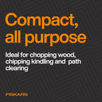 Fiskars U14 Universal Hatchet 14", RazorEdge Blade & ToughCoat Plating