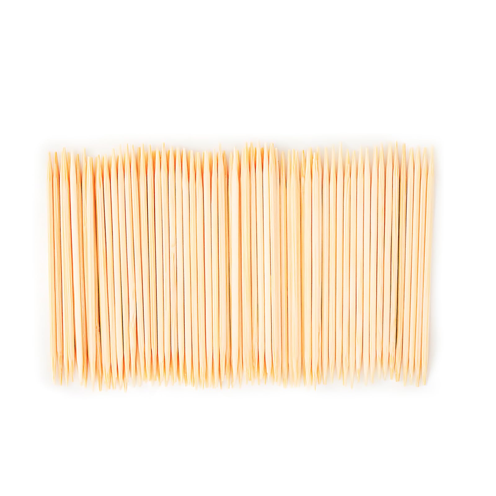 HOPELF Bamboo Toothpicks for Teeth Cleaning, Appetizer, Olive, Barbecue, Fruit, Double-Points Wooden Toothpick.12000 Count