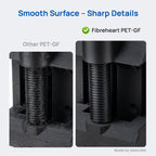 Siraya Tech Fibreheart PET-GF Black 3D Printer Filament, 15% Glass Fiber Reinforced PET – High Strength & Rigidity, UV & Moisture Resistant, Industrial-Grade Durability for Outdoor & Functional Parts