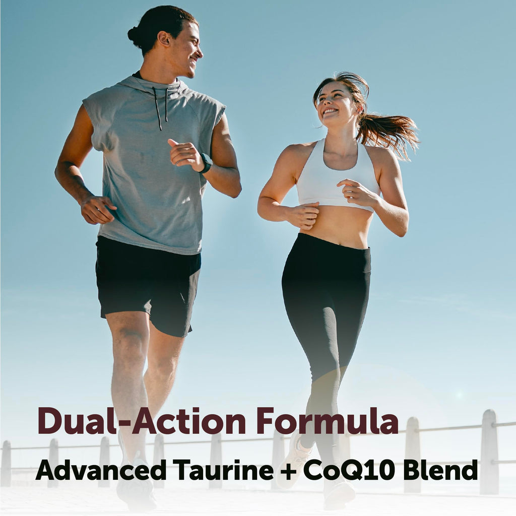 Micro Ingredients Taurine 1,000 mg with Coq10 | Free-Form Taurine Supplement with MCT Oil | Amino Acids for Exercise Energy & Heart Support* | 400 Softgels, Non-GMO