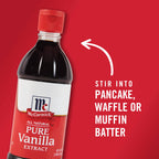 McCormick Pure Vanilla Extract, No Corn Syrup, Gluten Free, 16 fl oz