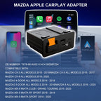 HMYC Mazda Carplay and Android Auto Retrofit Kit, TK78-66-9U0C OEM Media Hub Fits to MZD Connect System, Compatible with Mazda 2/3/6/CX3/CX5/CX9/MX5 2015-2020 Year(Type-c Fast Charging Interface)