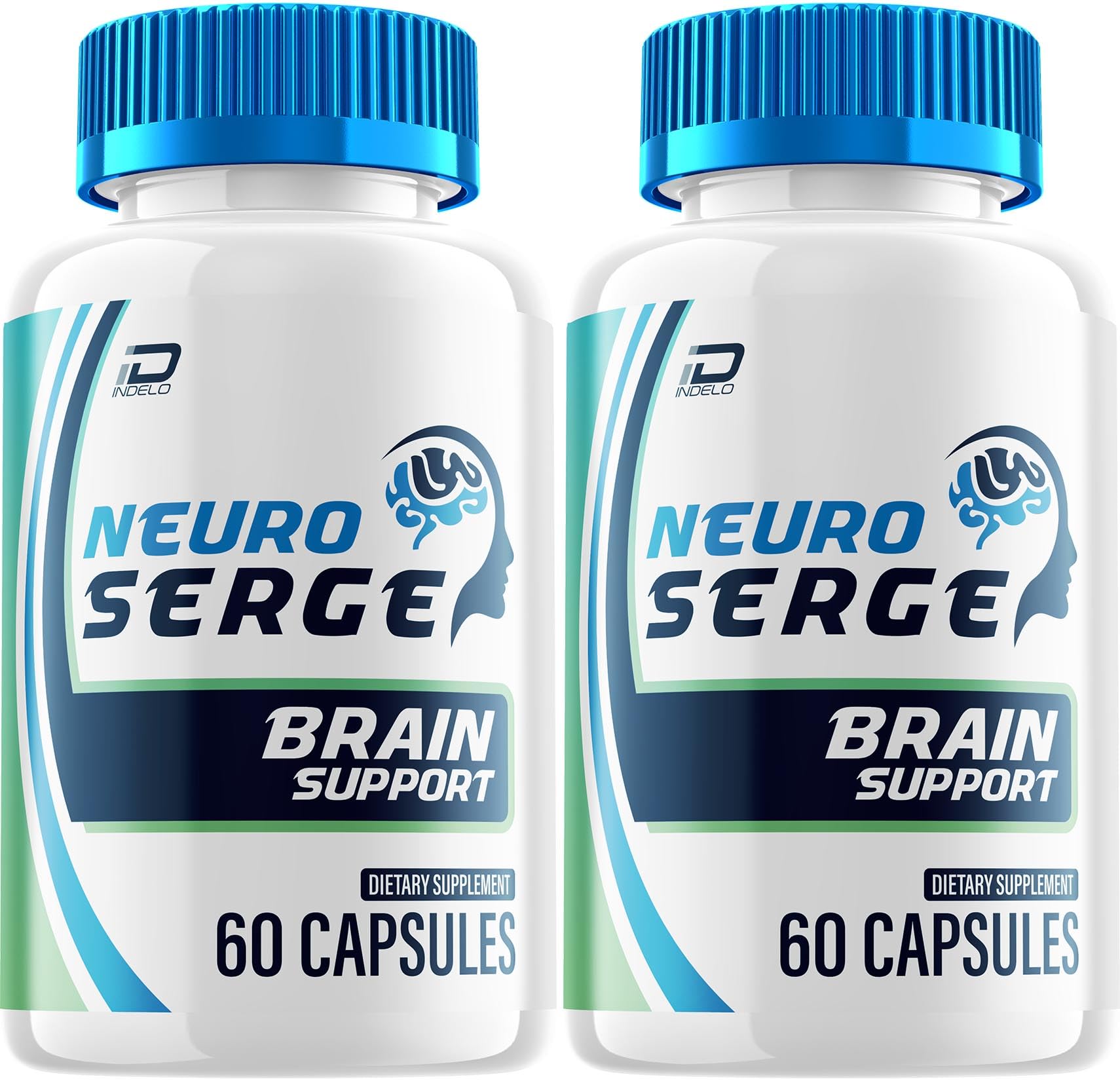 Neuro Serge Advanced Formula Capsules – Neuro Serge Natural Blend Focus Memory Support Supplement and Reviews (2 Pack – 120 Capsules)