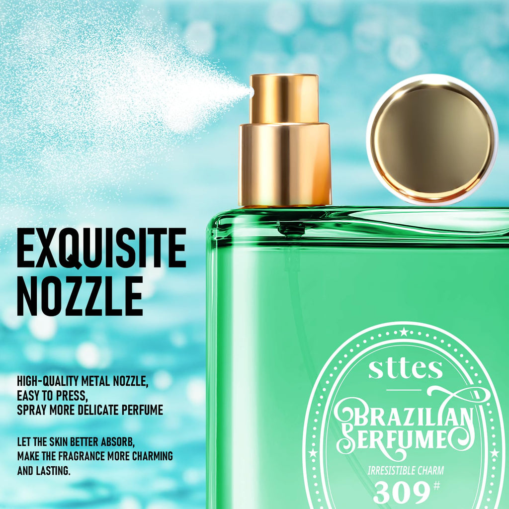 Sttes Perfume 309# (Irresistible Charm) ��� Eau de Parfum 100ml (3.4 fl oz) ��� Coconut Cream, Vanilla, Toasted Praline