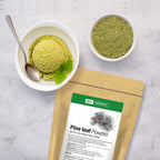 ONDAMGO Natural Pine Needles Tea Powder 200g - 100% Pine Leaf Powder 솔잎가루 7.05 oz (Pine Needles Powder)