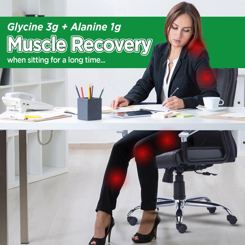 GREABBY Glycine 3g Gummies, with Alanine 1000 mg for Sleep Muscle Relaxation, L Theanine, GABA, Vitamin B6, Glycine Supplements for Adults Sleep, Sugar Free Pineapple Flavor, 60 Gummies
