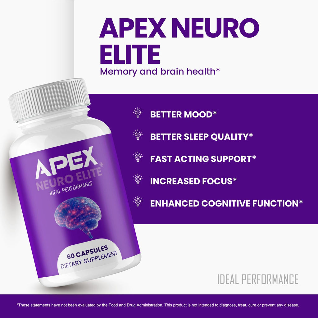 Apex Neuro Elite Capsules, ApexNeuroElite Pills Reviews (5 Pack)