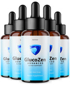 (5 Pack) Glucozen Drops - Official Gluco Zen Oral Liquid Drops Advanced Premium Formula Maximum Strength, All Natural Ingredients Vitamins for Overall Health & Wellness, 5 Bottles for 5 Months
