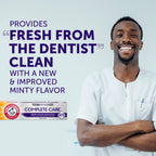 ARM & HAMMER Complete Care Toothpaste, Teeth Whitening Toothpaste, Fluoride, Whole Mouth Protection, Fresh Mint Flavor, 6.0 oz (Pack of 1)