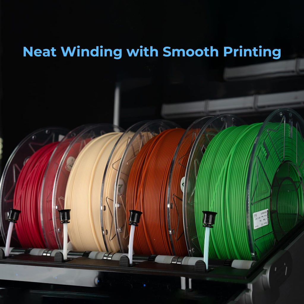 Creality Hyper PLA Filament 1.75mm, RFID 3D Printer Filament for High-Speed Printing up to 600mm/s, ±0.03mm Accuracy, 1KG/Spool (2.2lbs), 3D Printing Filament for Most 3D Printers (Golden Yellow)