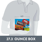 HERSHEY'S, KIT KAT & REESE'S Milk Chocolate Variety Box, 18 ct