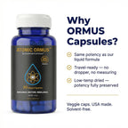 Suspended Solutions Atomic Ormus Capsules Monoatomic 24k Gold Inside – 30 caps, 24k Gold Platinum Iridium ORMUS, Energetically Enhanced, Memory, Energy, Stamina & Vitality, Vegan Supplement