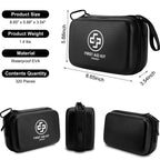 VRIEXSD Premium First Aid Kit, 320 Piece Waterproof Hard Shell Eva First Aid Kit for Home, Camping, Cars, Hiking, Travel, Businesses & Outdoor Emergencies - Emergency Medical Kits (Black)