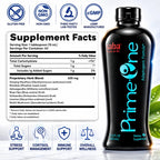 HerbFuse Saba Prime One Liquid Adaptogen Blend with Ashwagandha, Rhodiola, Reishi, Ginseng & Eleuthero - Herbal Supplement, 32 Fl Oz, 63 Servings