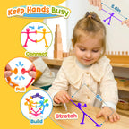 OleOletOy Suction Fidget Toys for Kids: 21 Pack Stretchy Sensory Toys
