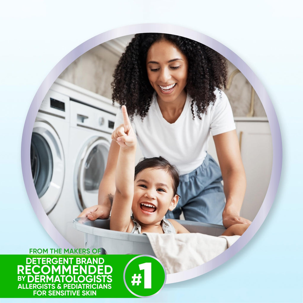 all Fabric Softener Dryer Sheets for Sensitive Skin, Free Clear, 195 Count