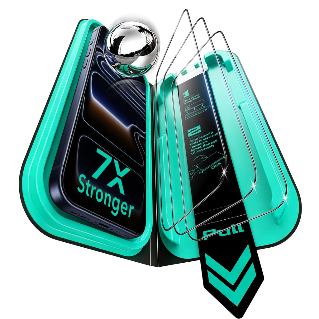 ESR 3 Pack for iPhone 17 Pro Max Screen Protector, Armorite