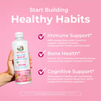 MaryRuth Organics USDA Organic Multivitamin for Women, Sugar Free Womens Multivitamin, Liquid Vitamins for Women, Immune Support Supplement, Ashwagandha, Methylfolate, Vegan, Non-GMO, 15.22 Fl Oz
