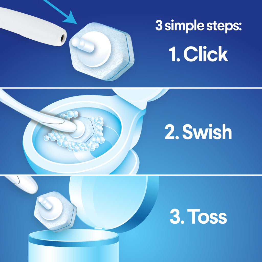 Clorox ToiletWand Disinfecting Refills, Disposable Wand Heads - 30 Count (Package May Vary)