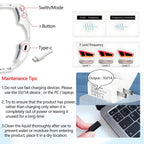 Revitalise Eyes Red Light Therapy Glasses,Microcurrent Eye Beauty Device Botanique Paris under Eye Device Revital Eyes Bag Remover for Reduce Dark Circles Puffiness Wrinkles Relax Eye Strain