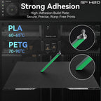 UniTak3D Ender 3 PEI Printing Bed Magnetic Double Sided Build Plate Flexible Spring Steel Platform 235x235mm for Ender 3 V2/Neo,Ender 3 Pro,Ender 3/Neo,Ender 5,CR-20 Pro,Ender 3 S1,Ender 3 S1 Pro