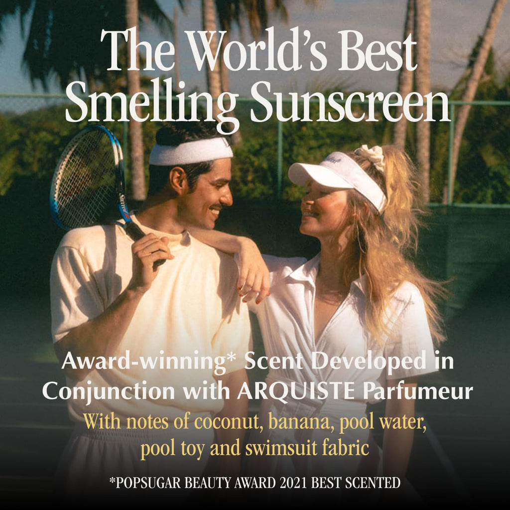 Vacation Classic Sunscreen Spray SPF 30 & Air Freshener Bundle, Water-Resistant, Lightweight, Transparent on All Skin Tones, Dermatologist-Tested, Vegan, 6 Fl. Oz.
