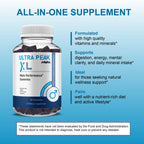 Havah Ultra Peak XL Performance Gummies, UltraPeak XL Advanced Overall Health and Natural Performance Formula Supplement (2 Pack - 60 Gummies)