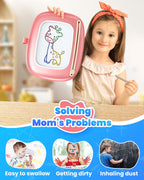 Seimome Magnetic Drawing Board, Toddler Girl Toys for 1-3 Year Old, Doodle Board Learning and Educational Kids Toys- Pink